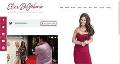 Desktop Screenshot of elisadistefano.com